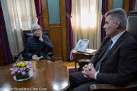 President of the Parliament with the new Head of the OSCE Mission to Montenegro