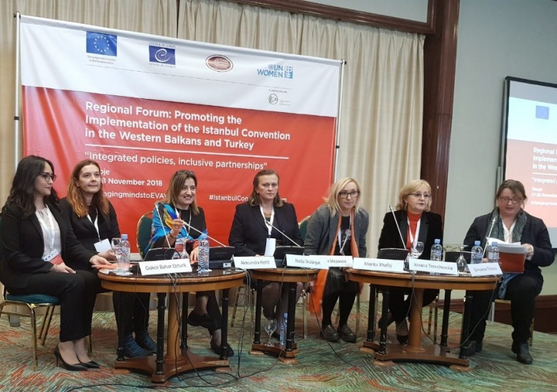 Predsjednica Odbora za rodnu ravnopravnost na Regionalnom forumu: Promocija implementacije Istanbulske Konvencije na Zapadnom Balkanu i u Turskoj