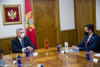 Brajović primio novimenovanog šefa Kancelarije UNICEF-a u Crnoj Gori