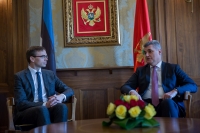 President of the Parliament with Minister of Foreign Affairs of Estonia on strengthening cooperation on all levels