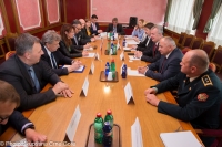 Meeting of Chairperson and members of the Security and Defence Committee with Minister of Defence of Slovenia