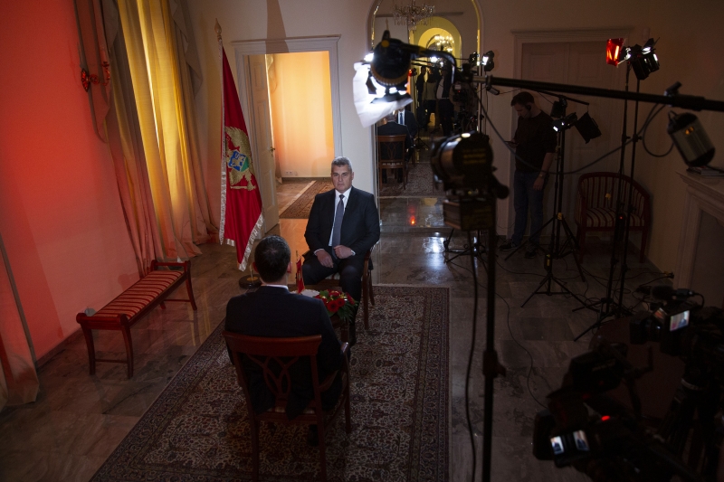 Hungarian national public-service - MTVA interview with President of the Parliament of Montenegro Mr Ivan Brajović