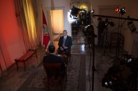 Intervju predsjednika Skupštine Crne Gore Ivana Brajovića na Nacionalnom javnom servisu Mađarske – MTVA