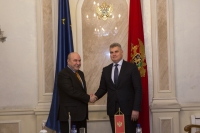 President of the Parliament meets the Azerbaijani Ambassador