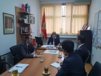 The Chairperson of the Committee on Education, Science, Culture and Sports and the Ambassador of the PR China visit the Štampar Makarije primary school