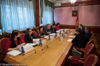 Members of the Committee on Political System, Judiciary and Administration hold meeting with the ODIHR delegation