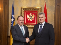 Montenegro and BiH foster good-neighborly politics and regional co-operation