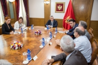 President of Parliament talks with the delegation of the Igman Initiative