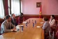 Chairperson of the Committee on International Relations and Emigrants hosts French Ambassador to Montenegro