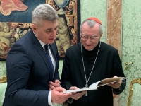 President of the Parliament meets with officials of the Holy See and the Order of Malta