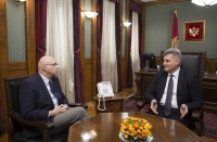 President of the Parliament speaks with the Georgian Ambassador
