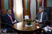 Crna Gora i Hrvatska kontinuirano rade na razvoju prijateljskih dobrosusjedskih odnosa