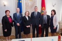 Delegation of the Foreign Policy Committee of the Parliament of Albania in official visit to Montenegro